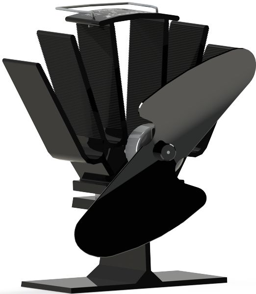 Calfire Eco Fans for Wood or Gas Stoves - Celtic Sustainables